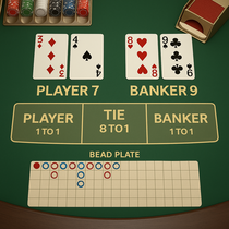 Wonaco - Baccarat Tafelspel - Online Casino